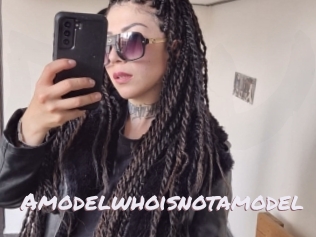 Amodelwhoisnotamodel
