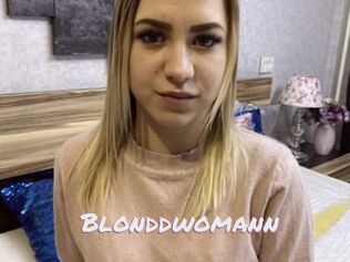 Blonddwomann