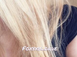 Foxyxblonde