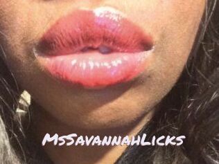 MsSavannahLicks