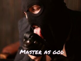 Master_as_god